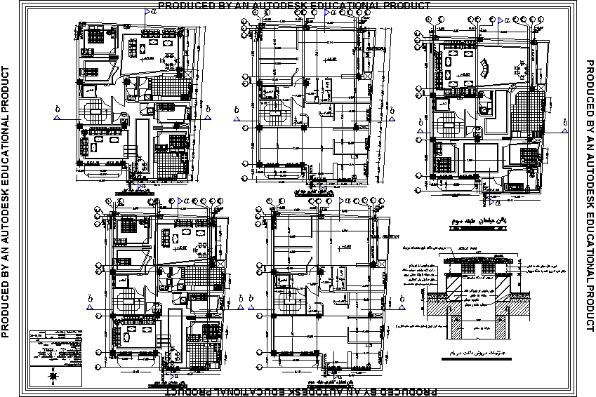 نقشه معماری و سازه
