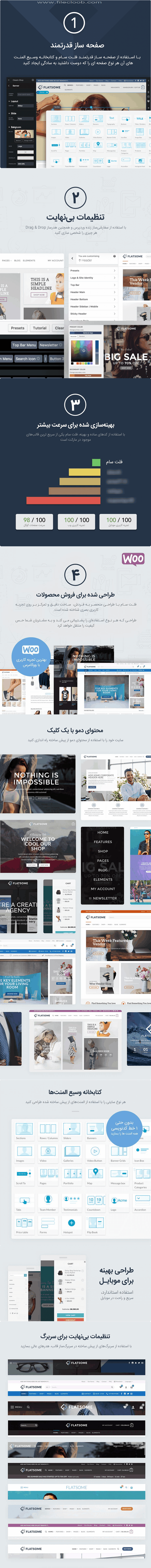 قالب وردپرس فروشگاهی Flatsome